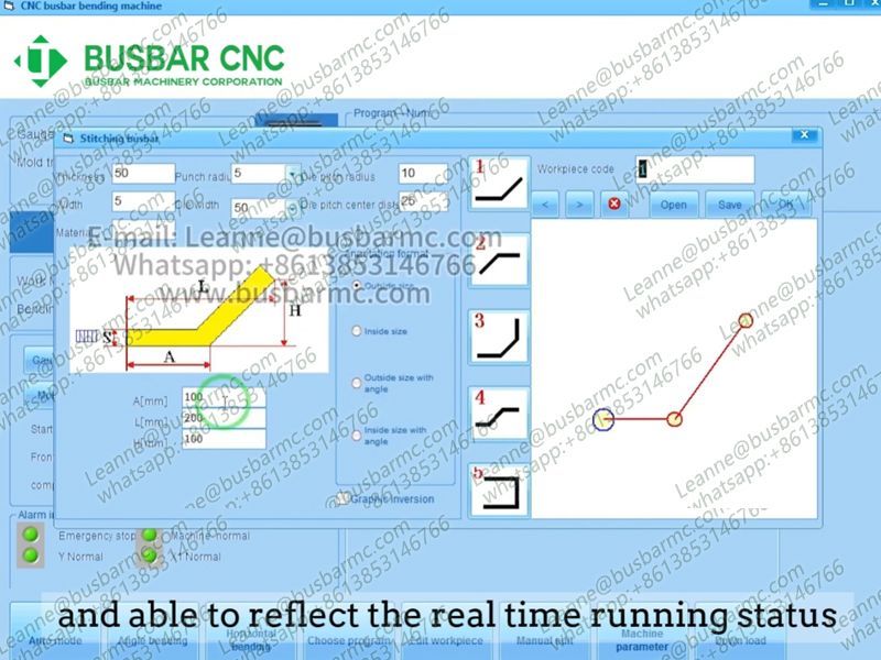 Mesin Bending HQ400-1200B Supplier mesin bending busbar kolektor