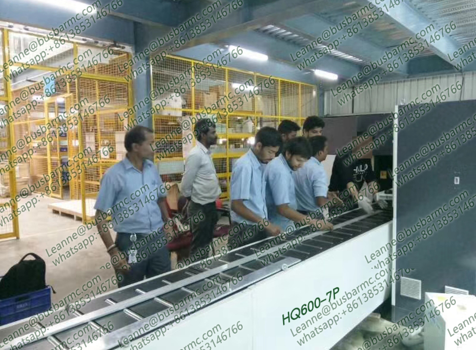Unit Mesin CNC Busbar Duct untuk Proyek ABB India