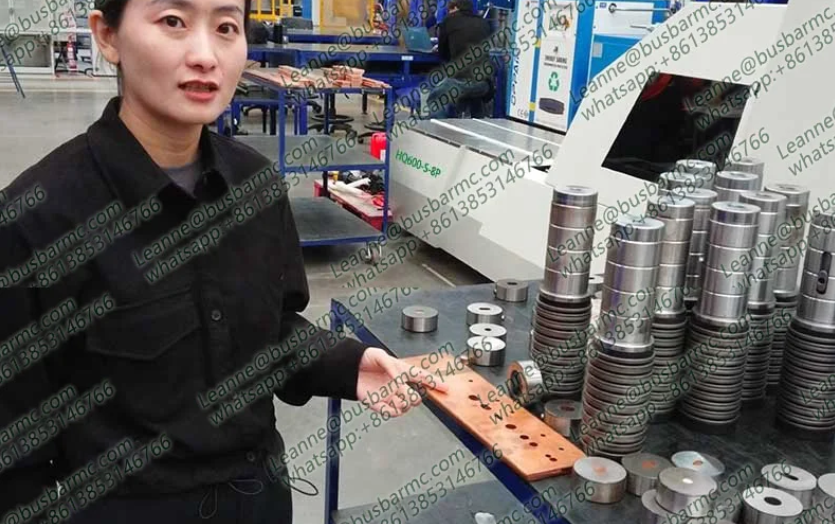 Mesin Potong Busbar Hidrolik CNC untuk Tembaga dan Aluminium | Presisi Tinggi