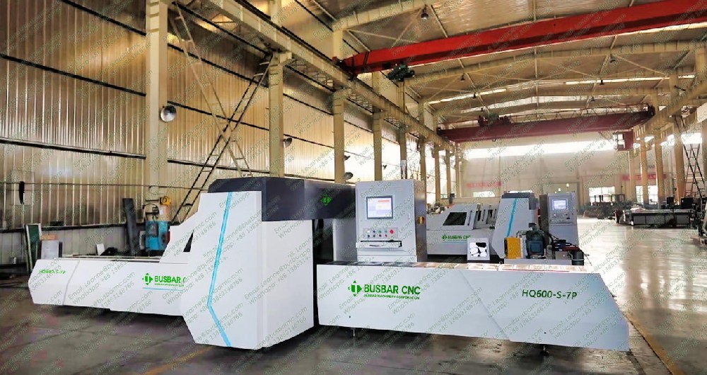 Mesin Busbar CNC Alfanar Standard | Alat Punching, Shearing, dan Laser Cutting Tembaga Otomatis untuk Fabrikasi Panel TM/TR